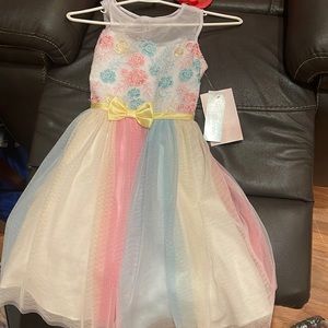 A cute dress for kids dressy/Sunday best
